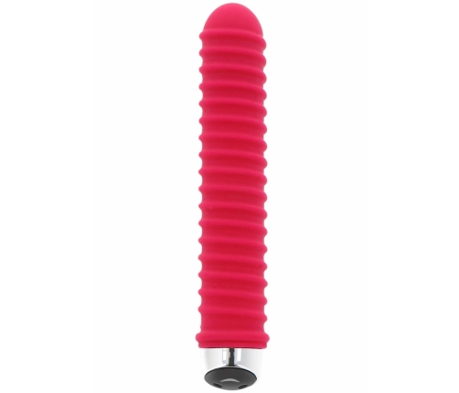 TOYJOY Screw Me Higher Vibrator Pink USB Silicone 7 Modes Splashproof