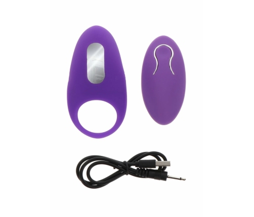 ToyJoy Tease & Arouse C-Ring Silicone Vibrating Ring Black
