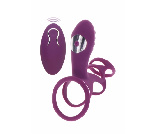 ToyJoy Halo Halo C-Ring Sleeve Intimate Silicone Ring Vibrating Black