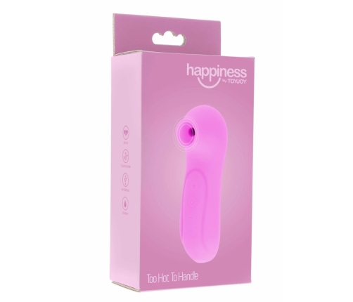 TOYJOY Too Hot To Handle Compact Pulsating Intimate Stimulator Pink