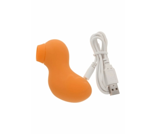 TOYJOY Sexy Sucking Duckface Intimate Pulsation Stimulator Pink Compact
