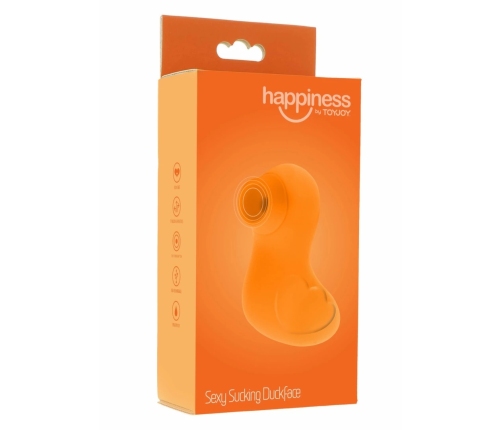 TOYJOY Sexy Sucking Duckface Intimate Pulsation Stimulator Pink Compact