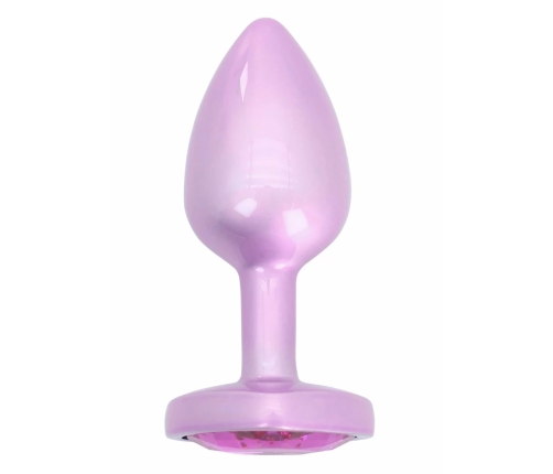 ToyJoy HAPPINESS Time To Shine Plug Heart-Shaped Gem Aluminium Small