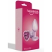 ToyJoy HAPPINESS Time To Shine Plug Heart-Shaped Gem Aluminium Small