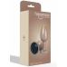 ToyJoy HAPPINESS Shine Like A Star Plug Silicone Gemstone Base Black S