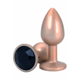 ToyJoy HAPPINESS Shine Like A Star Plug Silicone Gemstone Base Black S