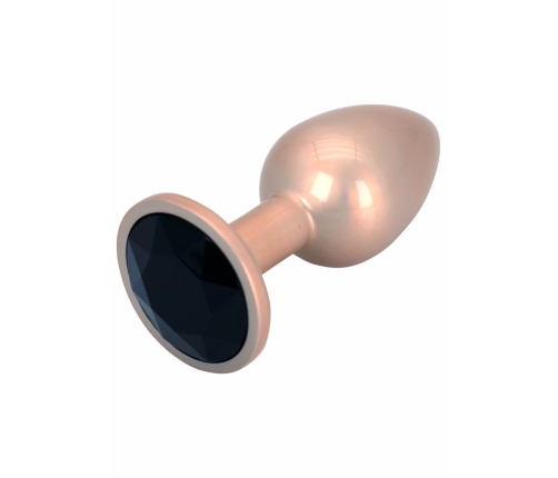 ToyJoy HAPPINESS Shine Like A Star Plug Silicone Gemstone Base Black S