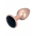 ToyJoy HAPPINESS Shine Like A Star Plug Silicone Gemstone Base Black S