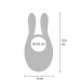 ToyJoy Joy Ride To Paradise Silicone Vibrating Ring with Rabbit Ears