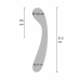 TOYJOY The Dash G-Spot Vibrator Dual Motor Liquid Silicone Pink