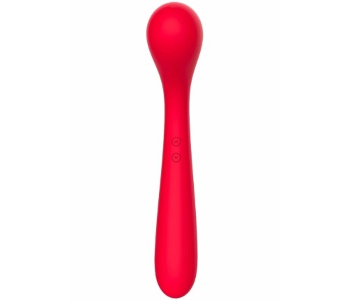 TOYJOY The Dash G-Spot Vibrator Dual Motor Liquid Silicone Pink