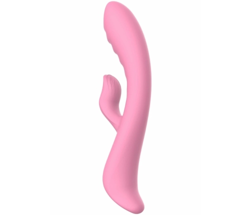 TOYJOY The Belle Rabbit Vibrator Pink Ergonomic Dual-Action Model