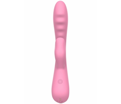 TOYJOY The Belle Rabbit Vibrator Pink Ergonomic Dual-Action Model