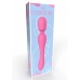 TOYJOY The Evermore 2-in-1 Massager Rechargeable Liquid Silicone Pink