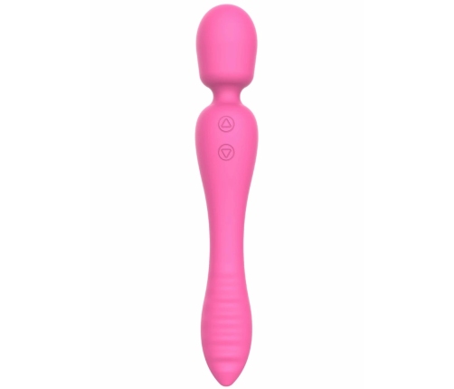 TOYJOY The Evermore 2-in-1 Massager Rechargeable Liquid Silicone Pink