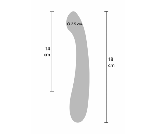 TOYJOY The Luna G-Spot Vibrator Silicone Rechargeable Pink 7 Modes