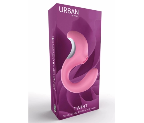 ToyJoy Twist C-Shaped Intimate Vibrator by Twist - Ergonomic Precision Design