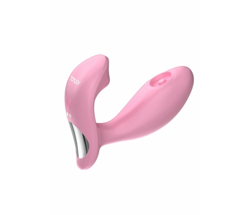 ToyJoy Flamingo Pulsating G-spot L-Shaped Intimate Device Pink 8713221833396