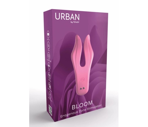 ToyJoy Bloom Erogenous Zone Stimulator Ergonomic Rechargeable Pink