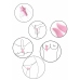 ToyJoy Bloom Erogenous Zone Stimulator Ergonomic Rechargeable Pink