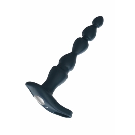 ToyJoy Elixer Vibrating Double Penetrator Flexible Beaded System Black