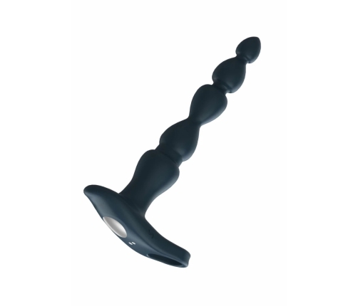 ToyJoy Elixer Vibrating Double Penetrator Flexible Beaded System Black