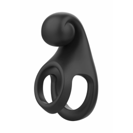 TOYJOY The Aladin Ultimate Couple Ring Rechargeable Silicone Black TOYJOY The Aladin Ultimate Couple Ring Rechargeable Silicone Black