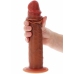 ToyJoy Foreskin Dong Vibrating Silicone 24 cm Dual Density Remote-Controlled