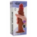 ToyJoy Foreskin Dong Vibrating Silicone 24 cm Dual Density Remote-Controlled