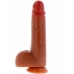ToyJoy Foreskin Vibrating Silicone Model 20 cm Dual Density with Remote