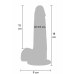 ToyJoy Get Real Skin Silicone Model 18 cm with Movable Foreskin