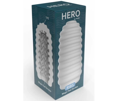 TOYJOY HERO Medium Intimate Machine with Ribbed Texture 8713221835123