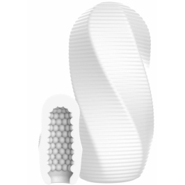 TOYJOY HERO Swirl Medium - Ergonomic Intimate Device, Textured Sleeve