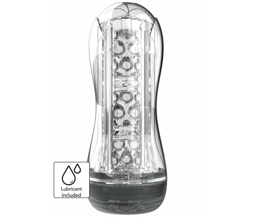 TOYJOY HERO Big Clear Blast Vacuum Stroker Transparent 22cm