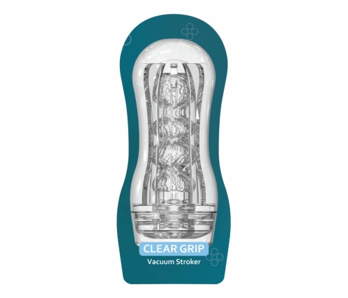 TOYJOY HERO Clear Grip Vacuum Intimate Machine Transparent Sleeve