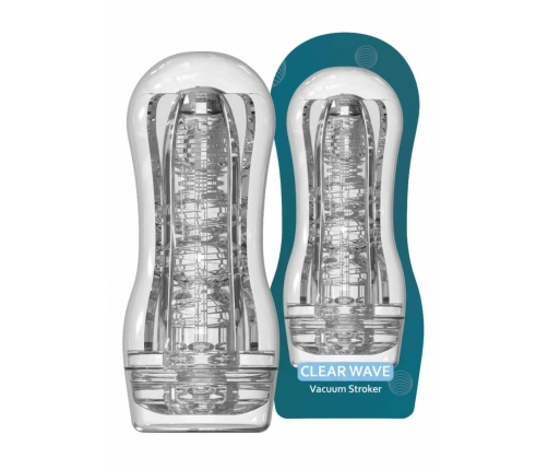 TOYJOY HERO Clear Wave Vacuum Intimate Machine Transparent Sleeve