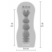 TOYJOY HERO Clear Wave Vacuum Intimate Machine Transparent Sleeve