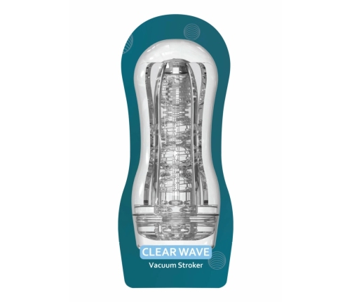TOYJOY HERO Clear Wave Vacuum Intimate Machine Transparent Sleeve
