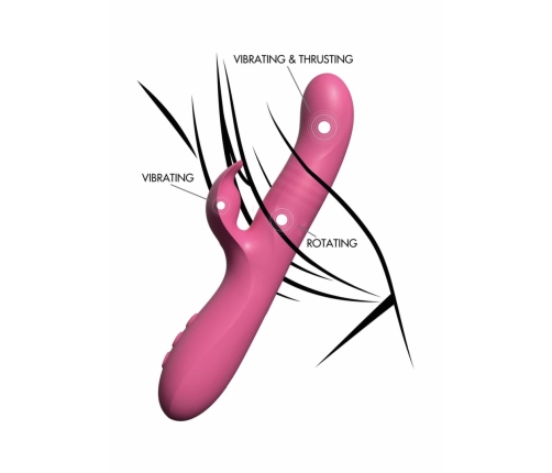 TOYJOY Venus II Vibrator Designer Edition Triple Motor System Pink