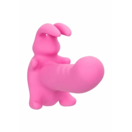 CalExotics Bunny Dreams Vibrating Stimulator Silicone Pink USB Waterproof CalExotics Bunny Dreams Vibrating Stimulator Silicone Pink USB Waterproof