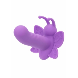 Venus Butterfly Rotating Stimulator Silicone USB Waterproof Pink Venus Butterfly Rotating Stimulator Silicone USB Waterproof Pink