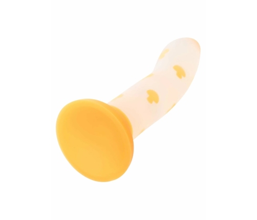 Glow Stick Mushroom Silicone Intimate Device Glow-in-the-Dark Suction Cup