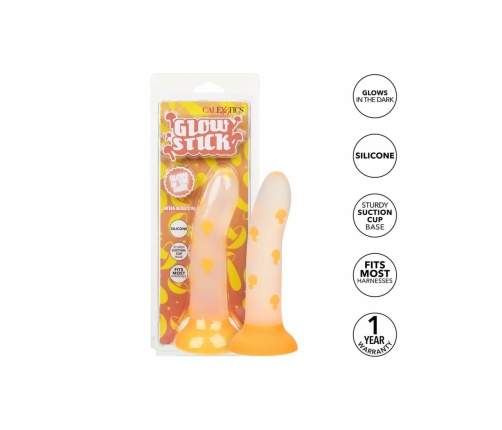 Glow Stick Mushroom Silicone Intimate Device Glow-in-the-Dark Suction Cup