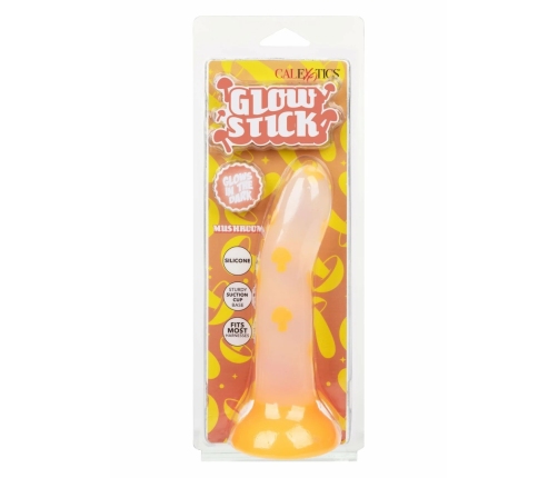 Glow Stick Mushroom Silicone Intimate Device Glow-in-the-Dark Suction Cup