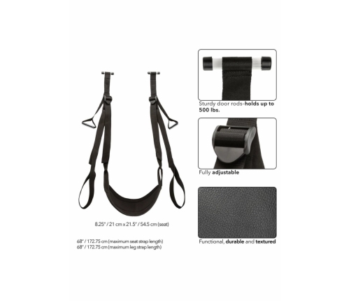 Nocturnal Collection Adjustable Door Swing - Padded Support System