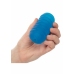 Pop Sock Ribbed Reversible Intimate Sleeve - Flexible & Textured, Clear