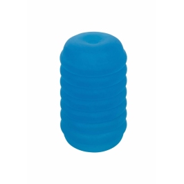Pop Sock Ribbed Reversible Intimate Sleeve - Flexible & Textured, Clear