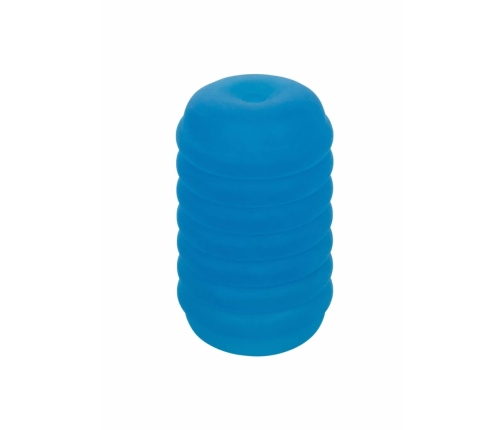 Pop Sock Ribbed Reversible Intimate Sleeve - Flexible & Textured, Clear