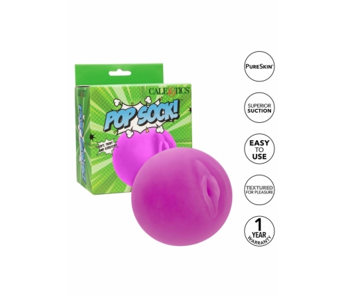 Pop Sock Pure Skin Intimate Sleeve Closed-End 13 cm