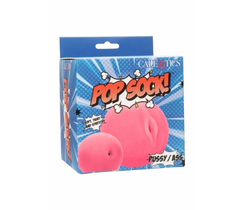 California Exotic Pop Sock Dual-Entry Intimate Machine Pure Skin 16 cm